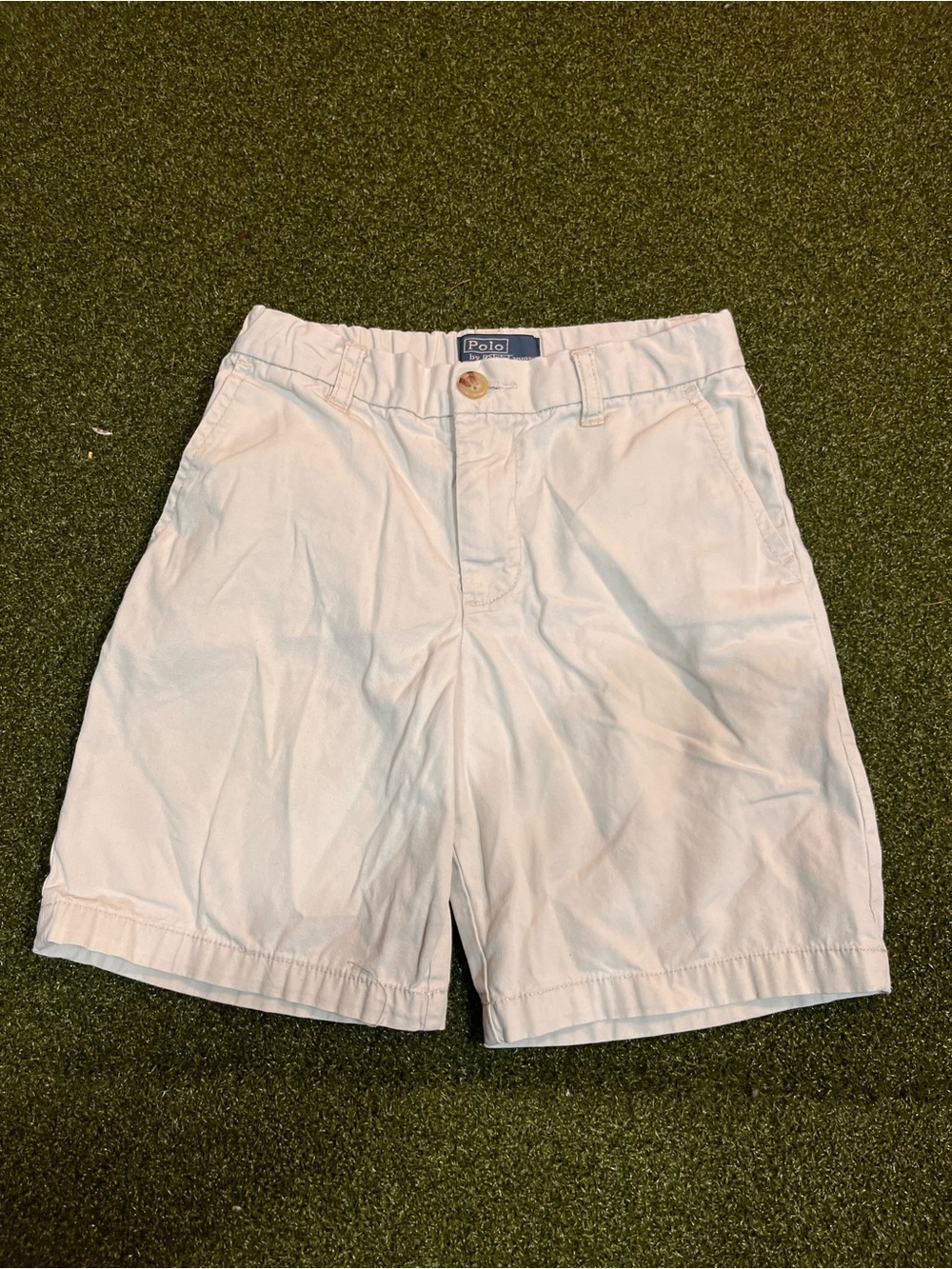 Polo Ralph Lauren Boys 6” Inseam Youth Kids Khaki Chino Shorts Size 6